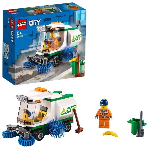LEGO City Great Vehicles Street Sweeper Truck Toy 60249