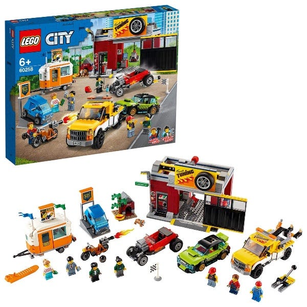 Lego city nitro wheels service station clearance