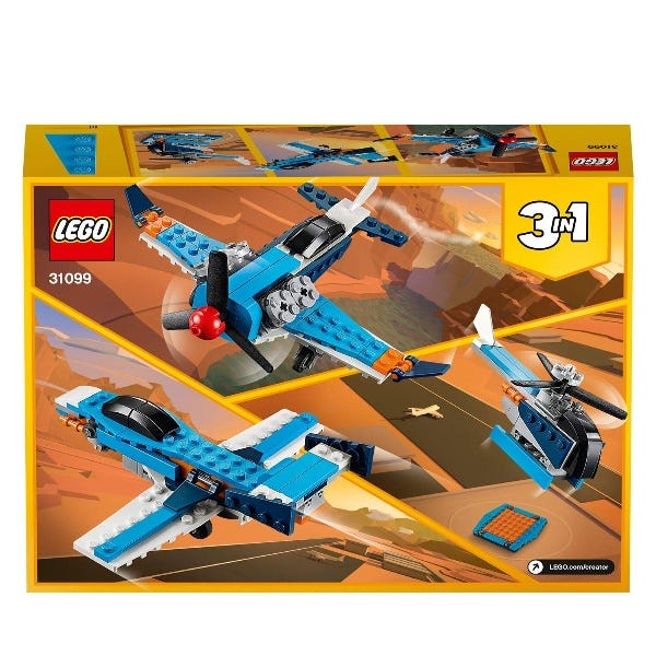 LEGO 31099 Propeller Plane