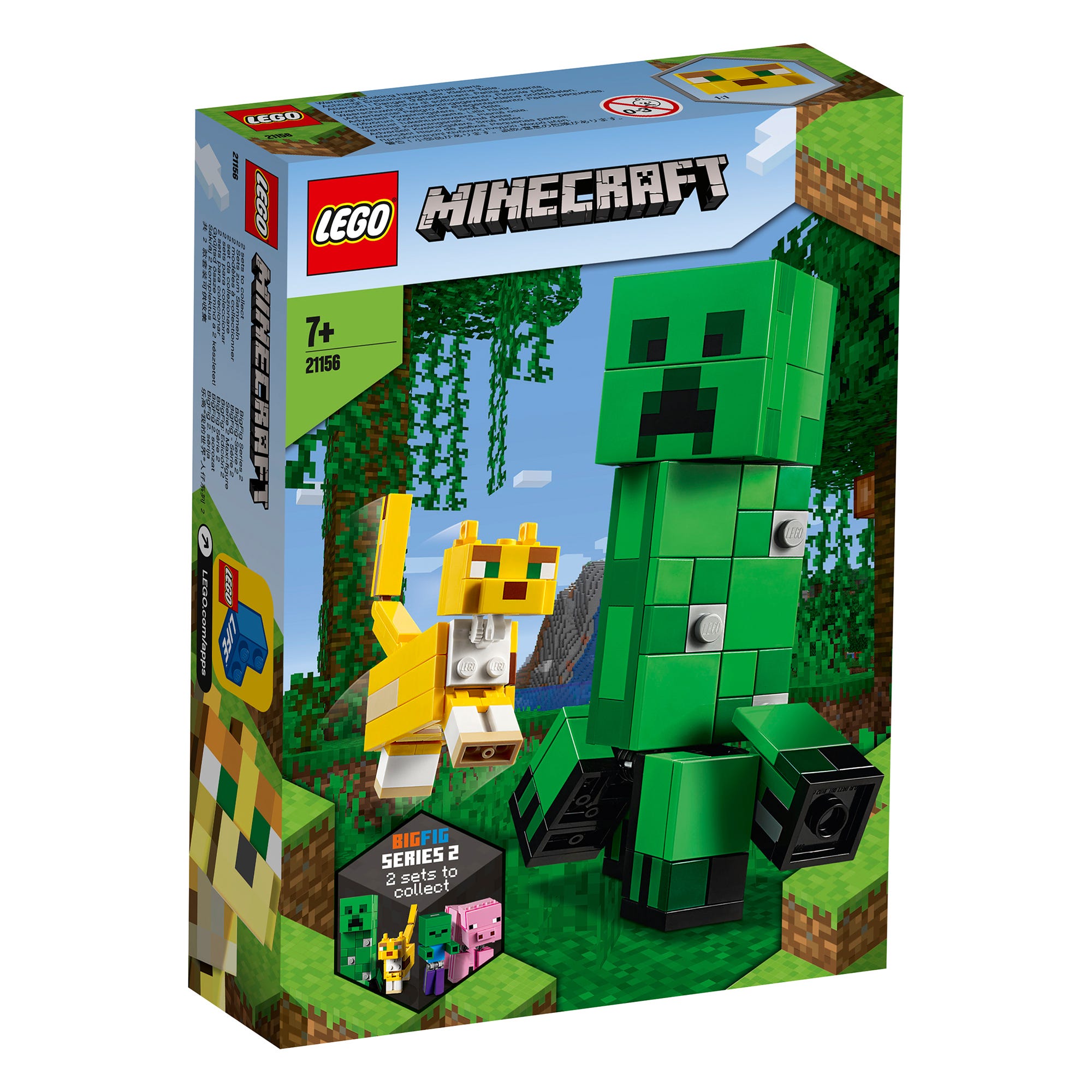 Lego minecraft discount big fig