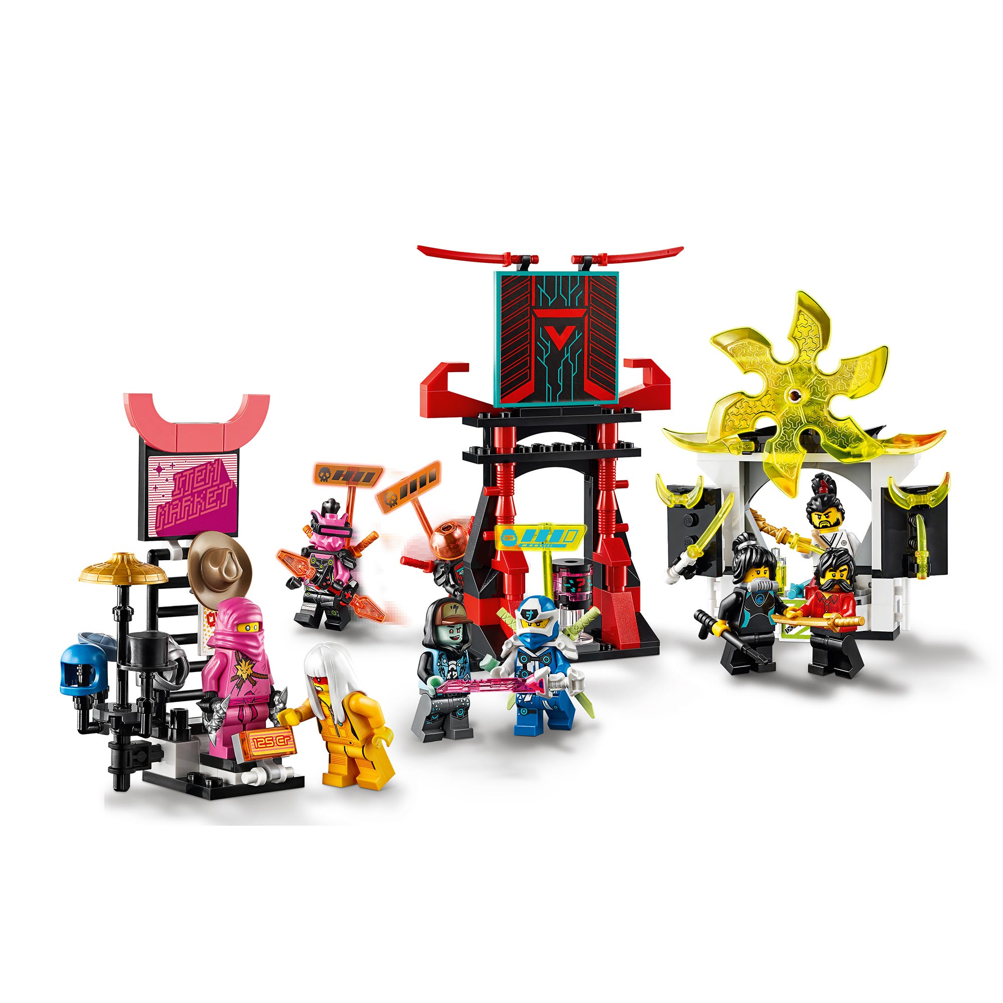 LEGO Ninjago Gamer s Market Minifigures Set 71708