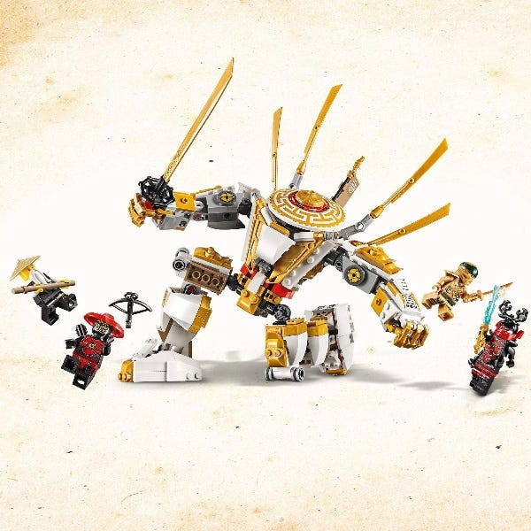 LEGO Ninjago 71702 Golden Mech
