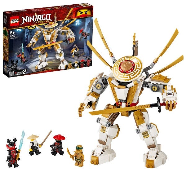 Lego ninjago golden clearance mech