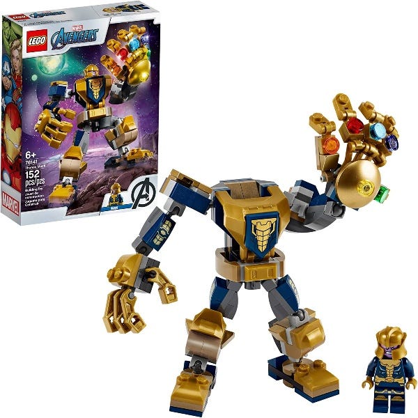 Lego thanos set infinity gauntlet deals