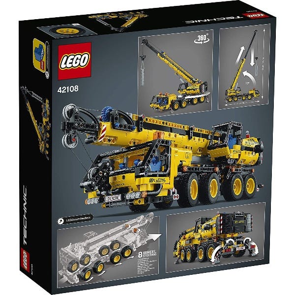 Lego 42108 technic mobile crane truck toy construction set shop