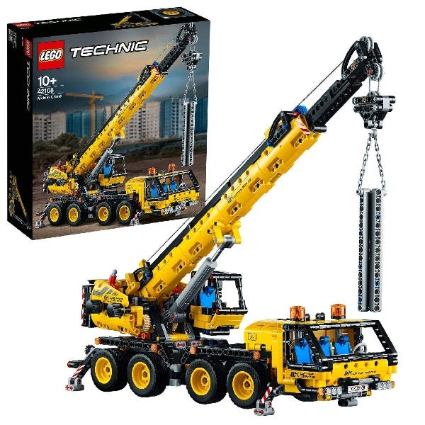 LEGO Technic Mobile Crane Truck Toy 42108