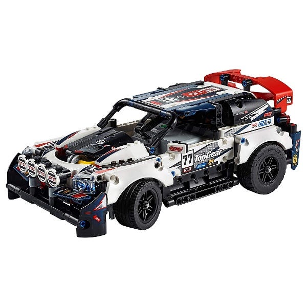 Lego technic control+ top gear rally car rc toy best sale