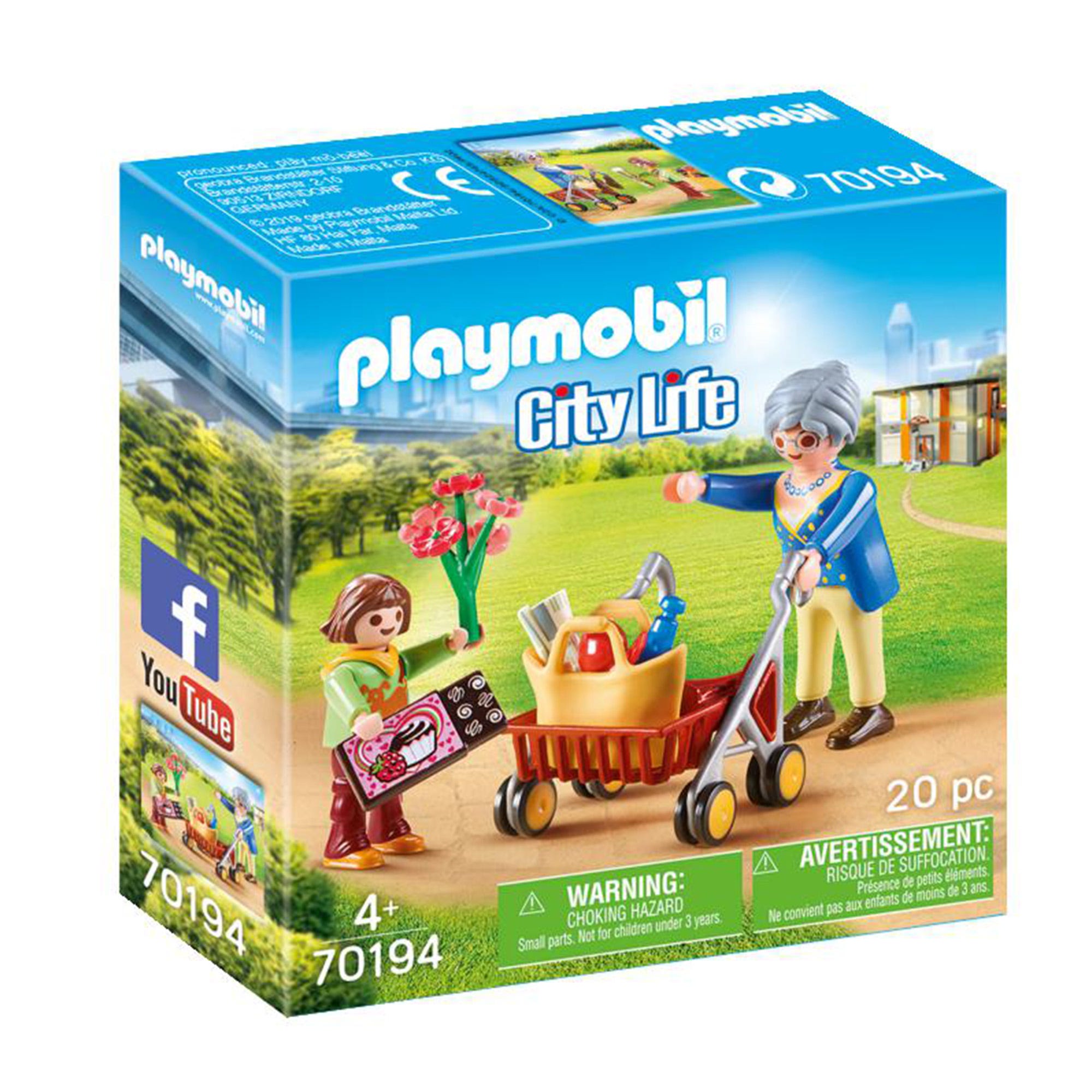 Playmobil 70194 City Life Grandmother with Child