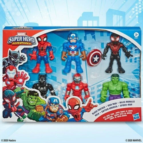 Marvel super heroes playskool sales