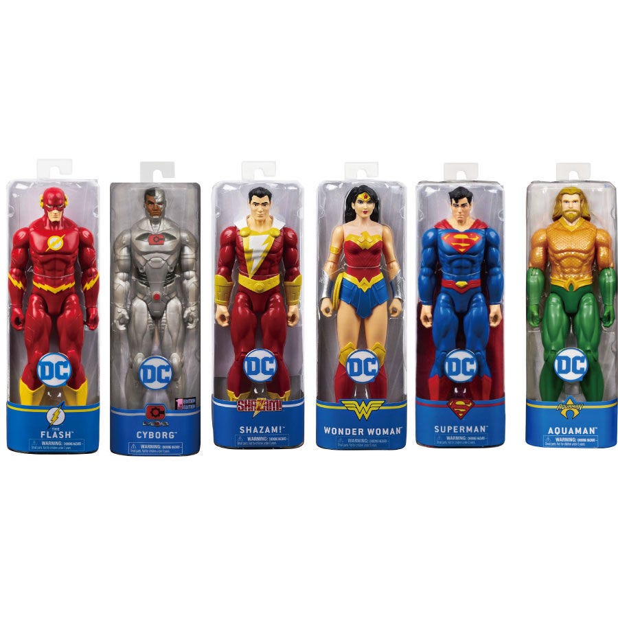 Vaak gesproken laten we het doen Buurt DC Comics - 30-cm Action Figure, Assorted