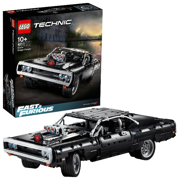 LEGO Technic Dom s Dodge Charger Model Car 42111