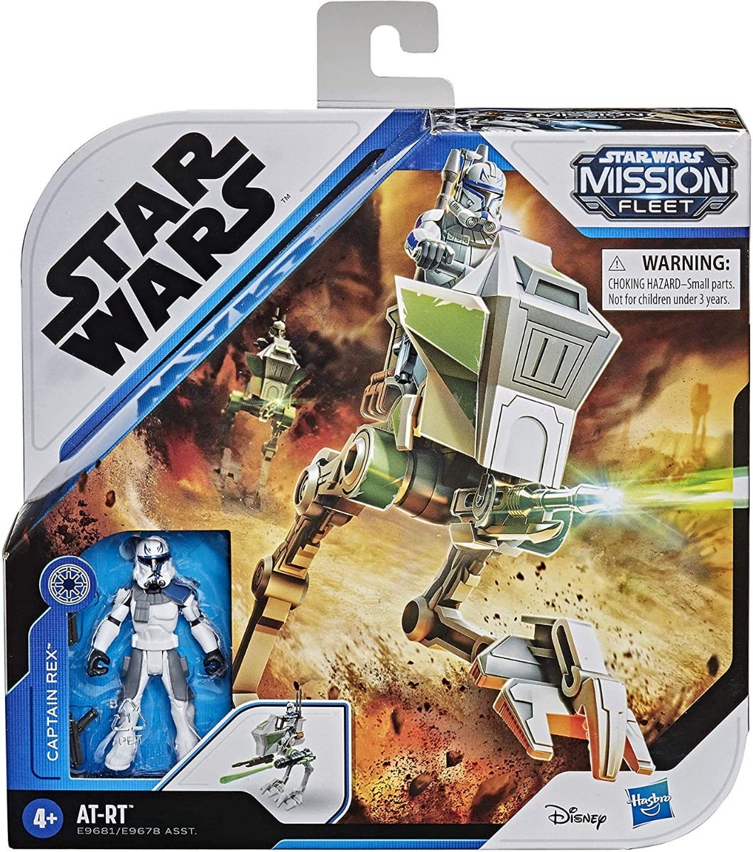 Star Wars Mission Fleet Expedition Class Figure and Vehicle