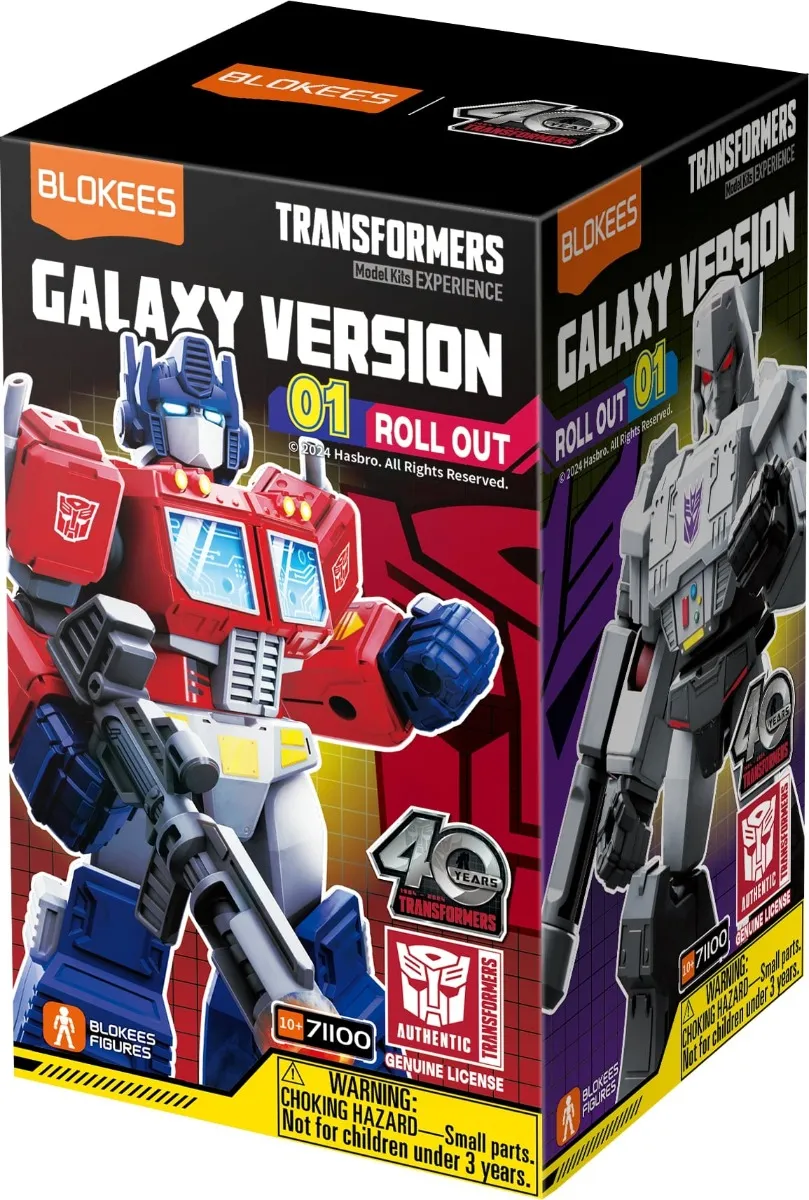 Image of Transformers Figures Galaxy Version 01 Roll Out