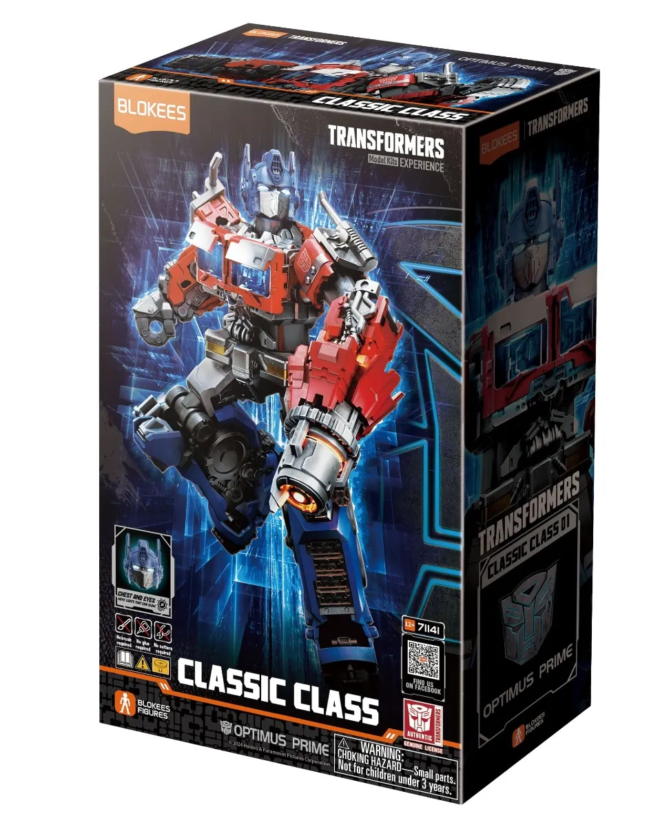 Image of Transformers Figures Classic Class 01 Optimus Prime - Rise Of The Beast Movie
