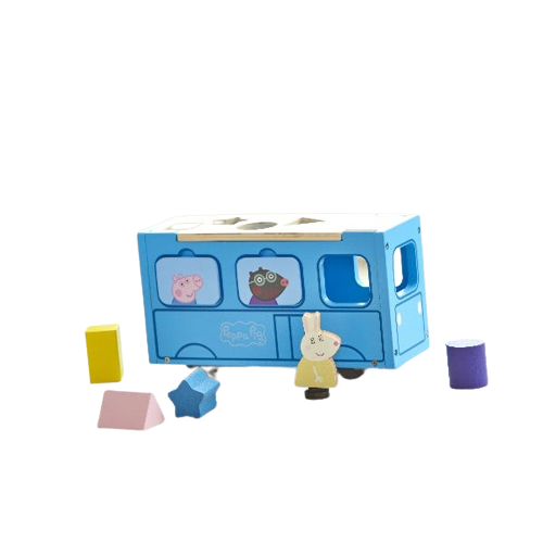 Peppa pig school and bus playset discount