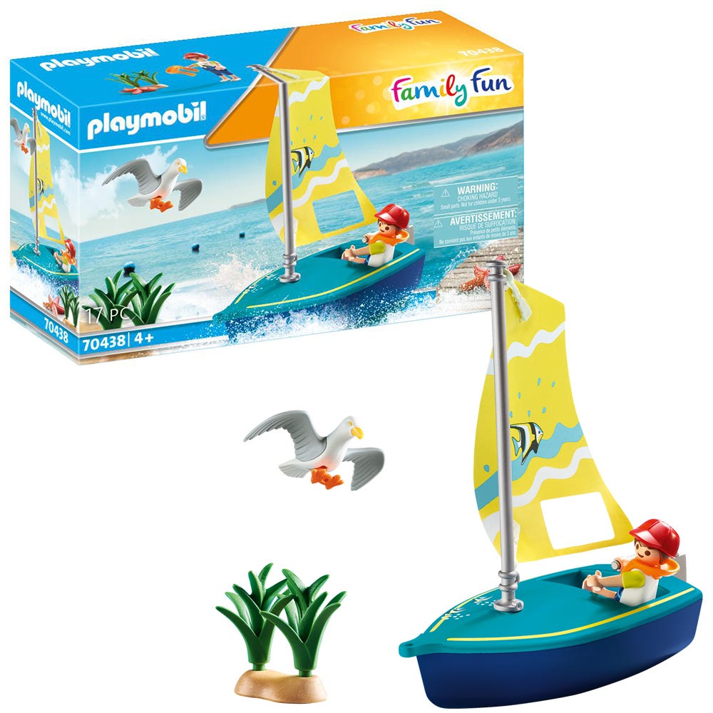 Playmobil 70438 Family Fun Beach Hotel Sailboat