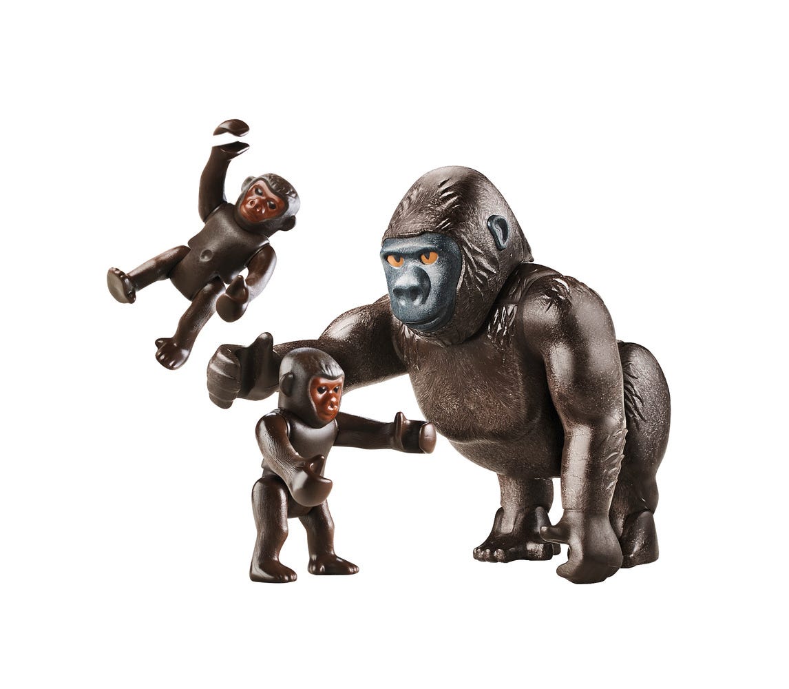 Playmobil 70360 Family Fun Gorilla with Babies