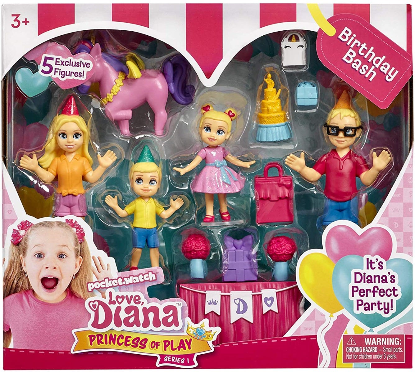 Love Diana  inch Figure Multipack - Birthday