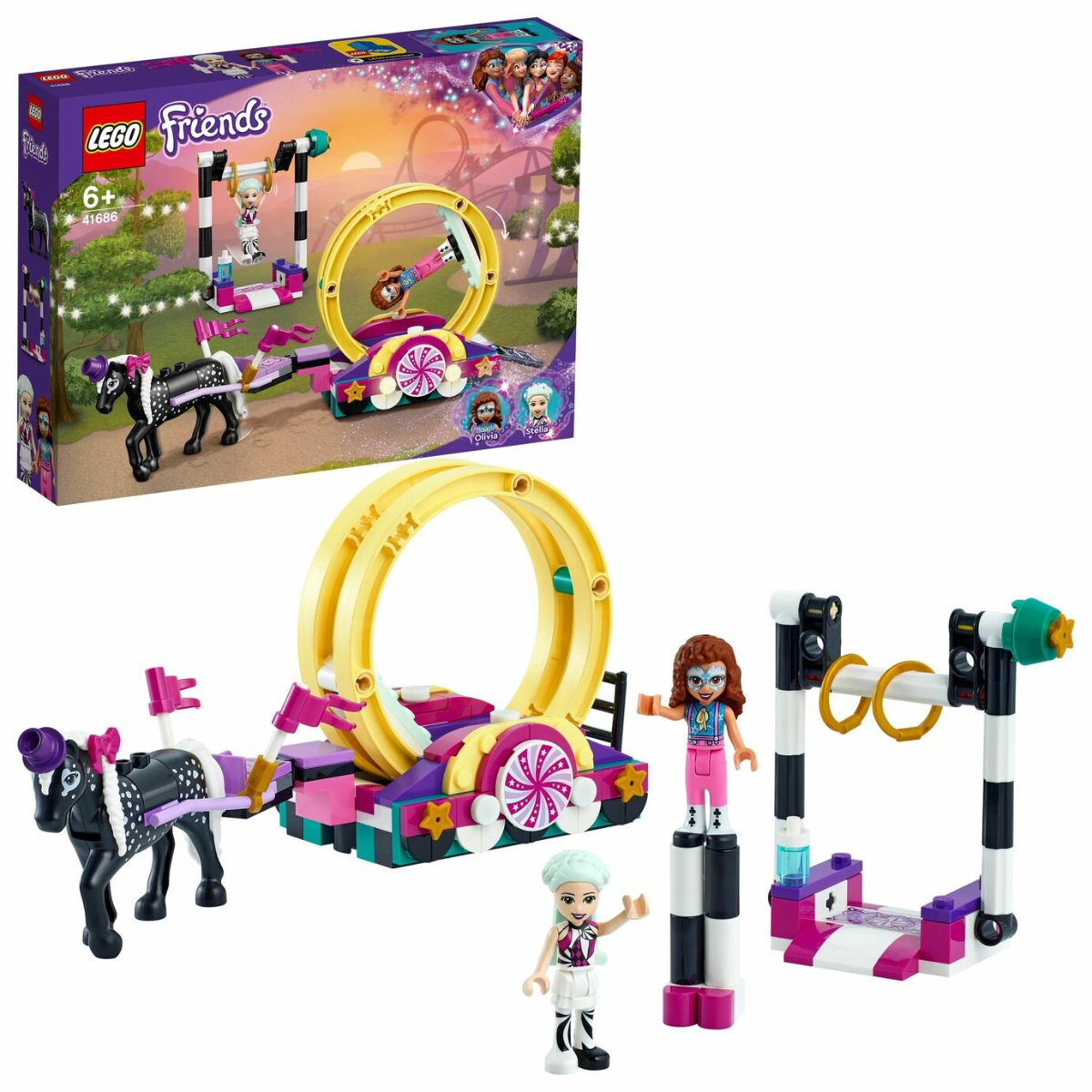 LEGO Friends Magical Acrobatics Gymnastics Playset 41686
