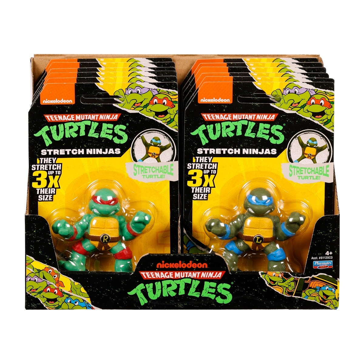 Teenage Mutant Ninja Turtles Mini Ninja Stretch Figures Asst