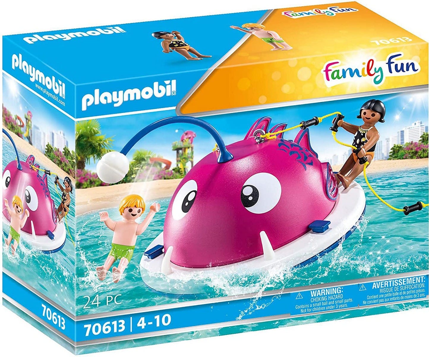 Playmobil 70613 Family Fun Aqua Park Swimming Island