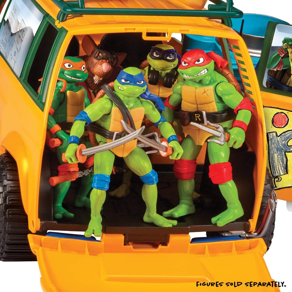 Teenage Mutant Ninja Turtles Movie Pizzafire Van