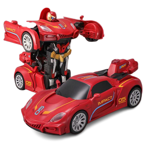 Toy car that transforms into a robot on sale