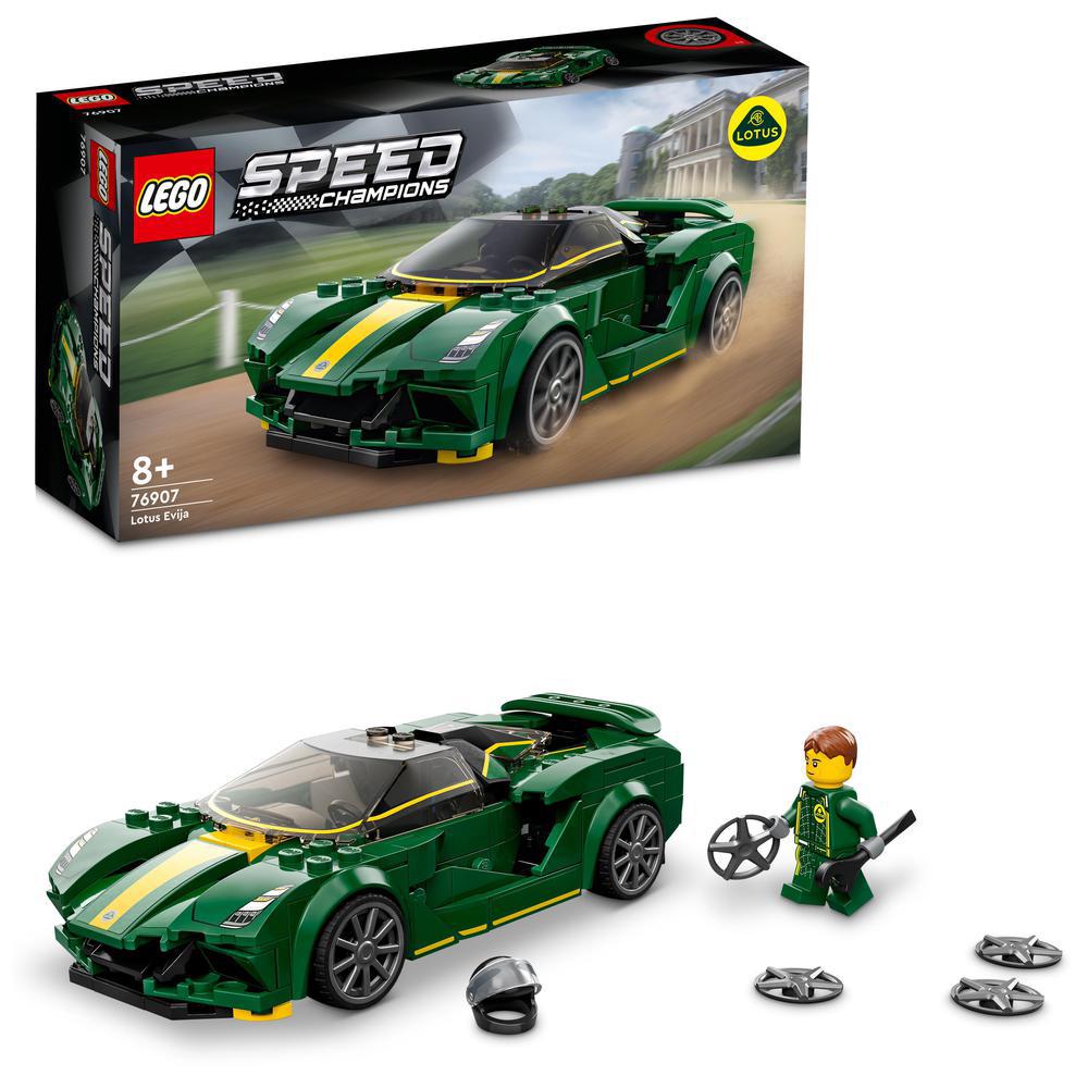 LEGO® 76907 Speed Champions Lotus Evija Race Car Model Toy