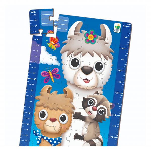 Long & Tall Puzzles - Animal Friends Growth Chart