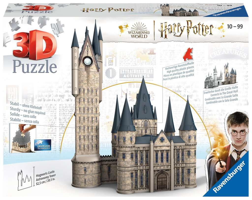 Hogwarts astronomy sales tower 3d puzzle
