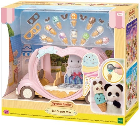 Sylvanian Family Ice Cream Van