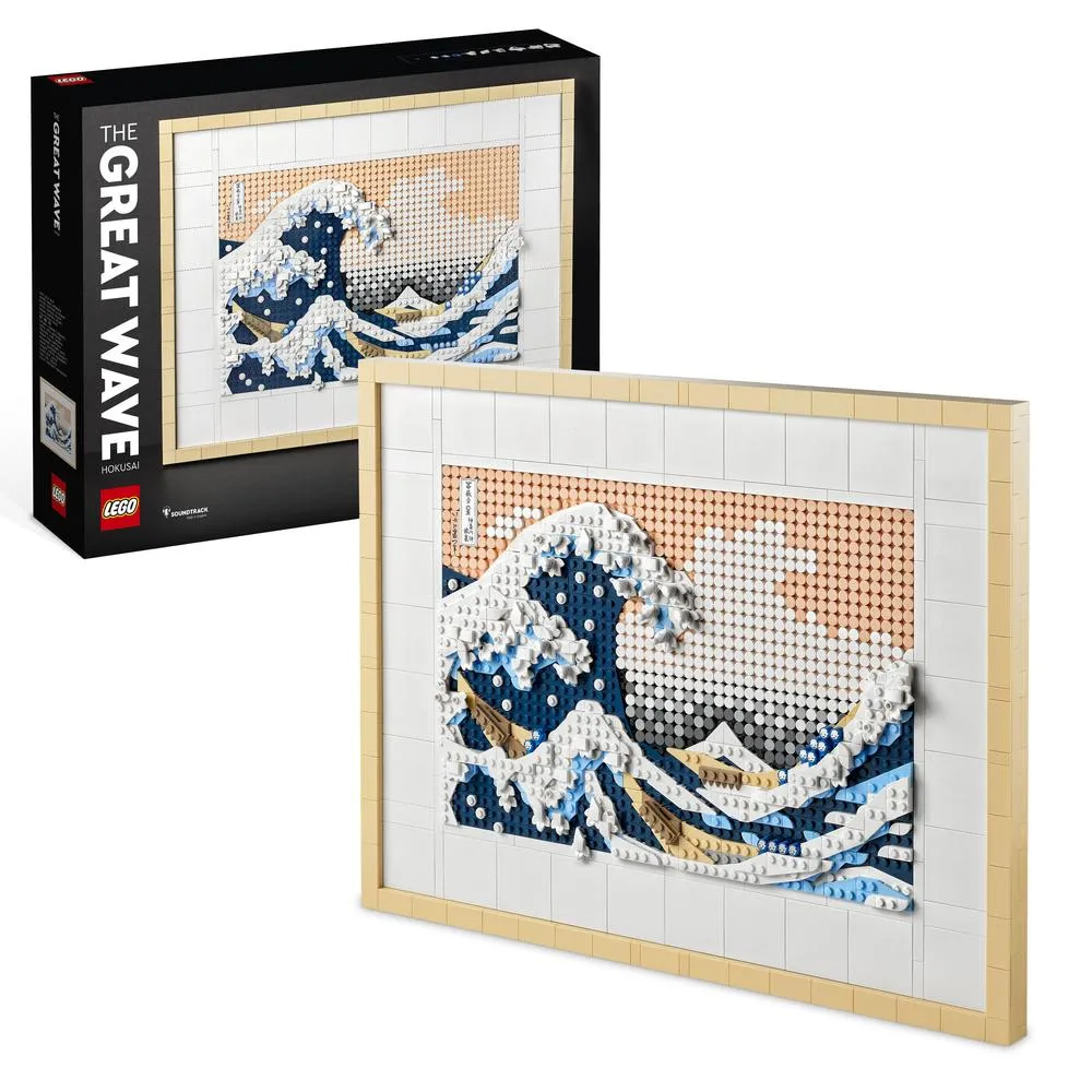 LEGO(r) 31208 ART Hokusai - The Great Wave Wall Art Adults Set