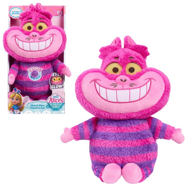 Cheshire kitten plush shop