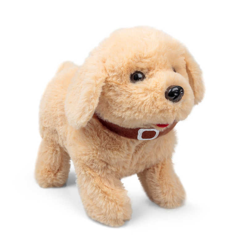 Animigos Flipping Puppy Labrador Dog Soft Toys