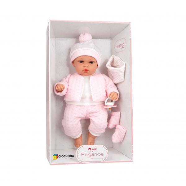 Baby Arias Crying Doll - Pink (33cm)