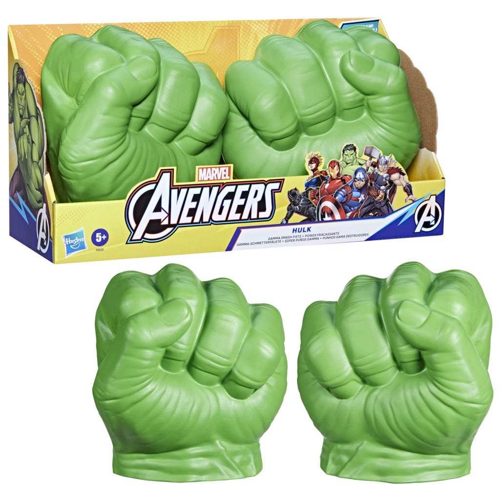 Marvel Avengers Hulk Gamma Smash Fists