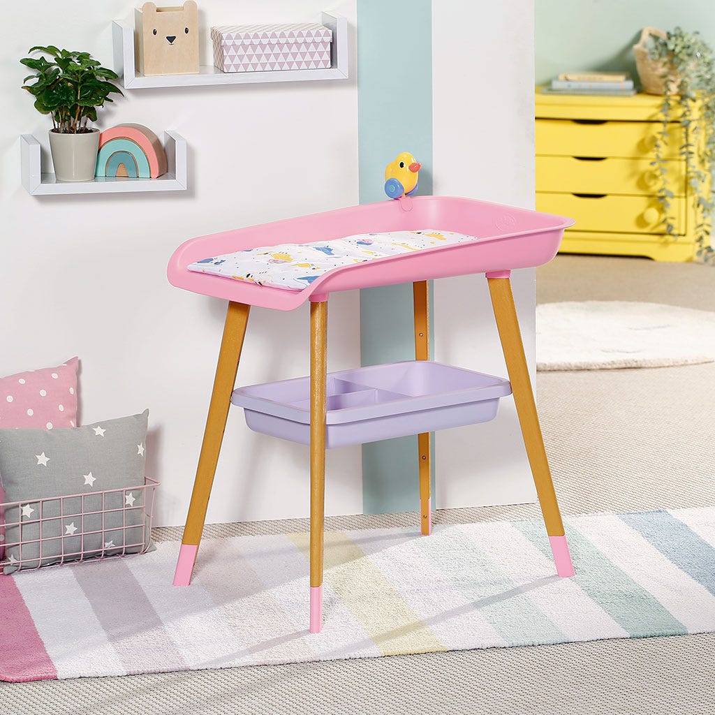 Baby born changing table shop
