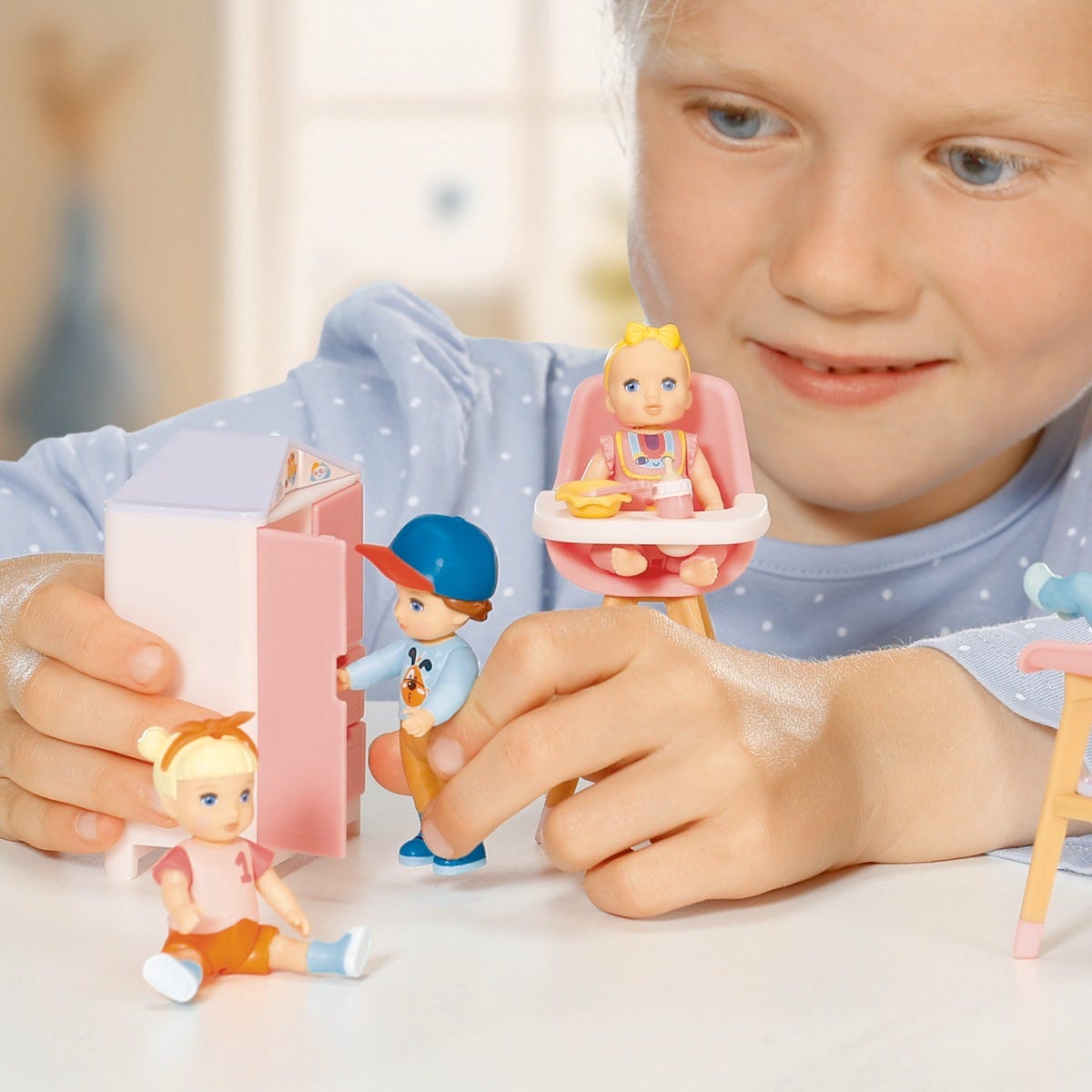 Baby born doll high chair sales