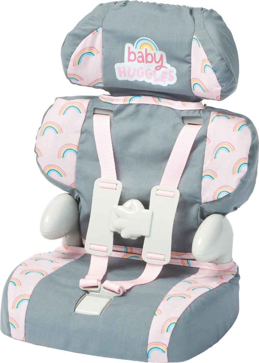 Baby Huggles Car Seat Grey