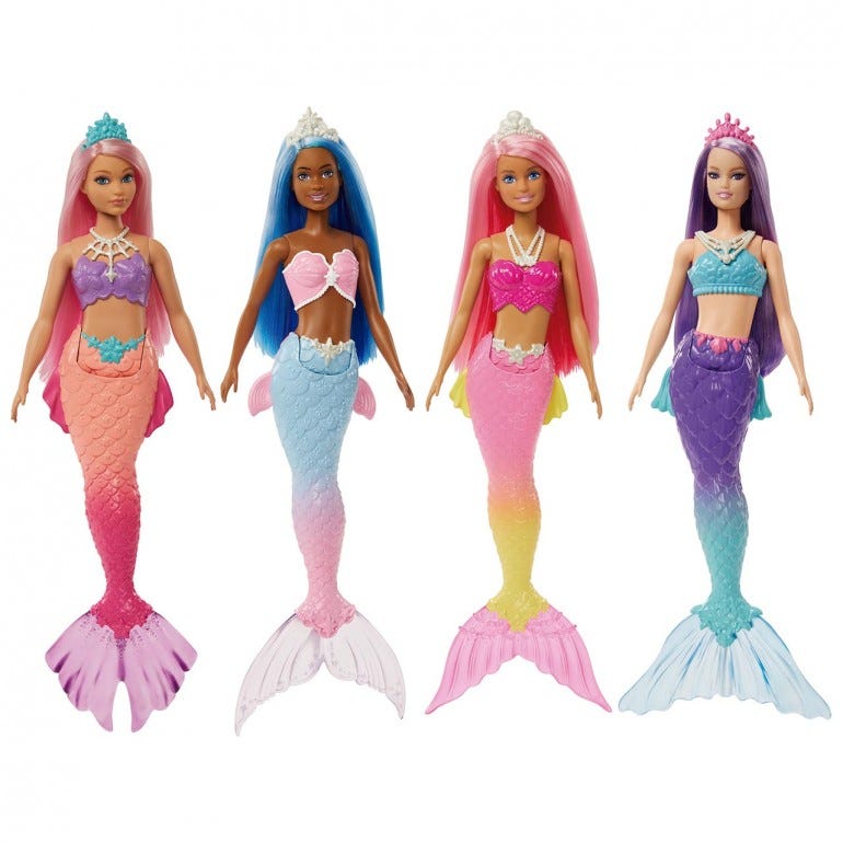 Barbie Dreamtopia Mermaid Doll Assortment