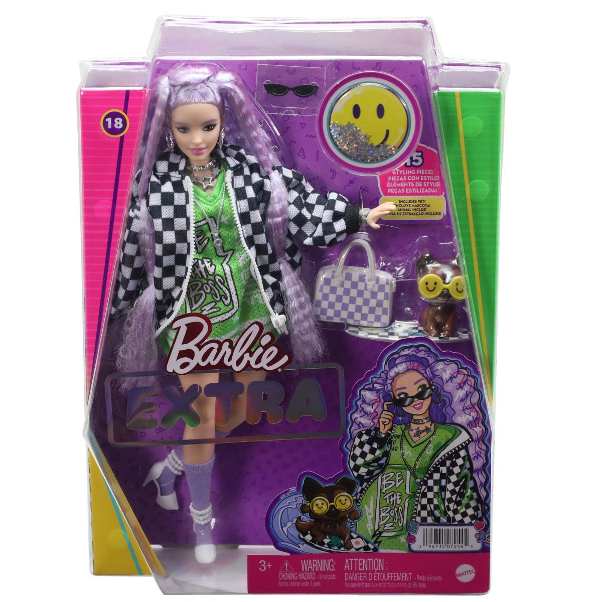 Barbie Extra Doll Racecar Jacket