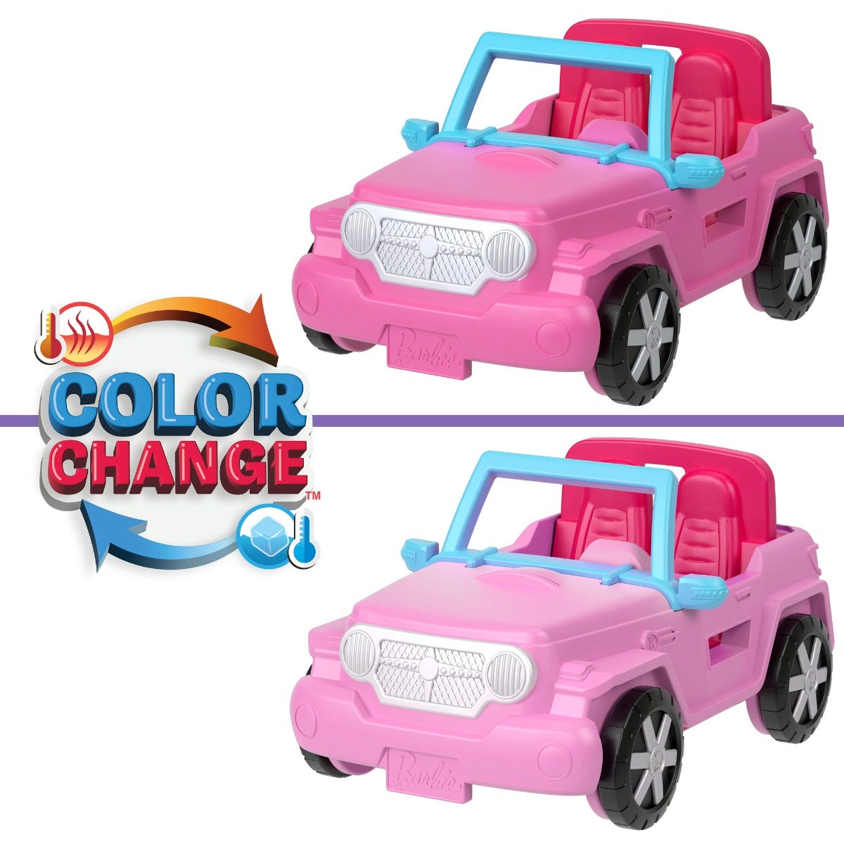Mini barbie car hot sale