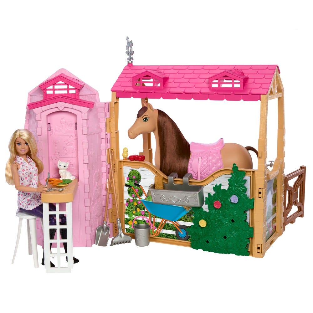Barbie Mysteries The Great Horse Chase Ultimate Stable Playset