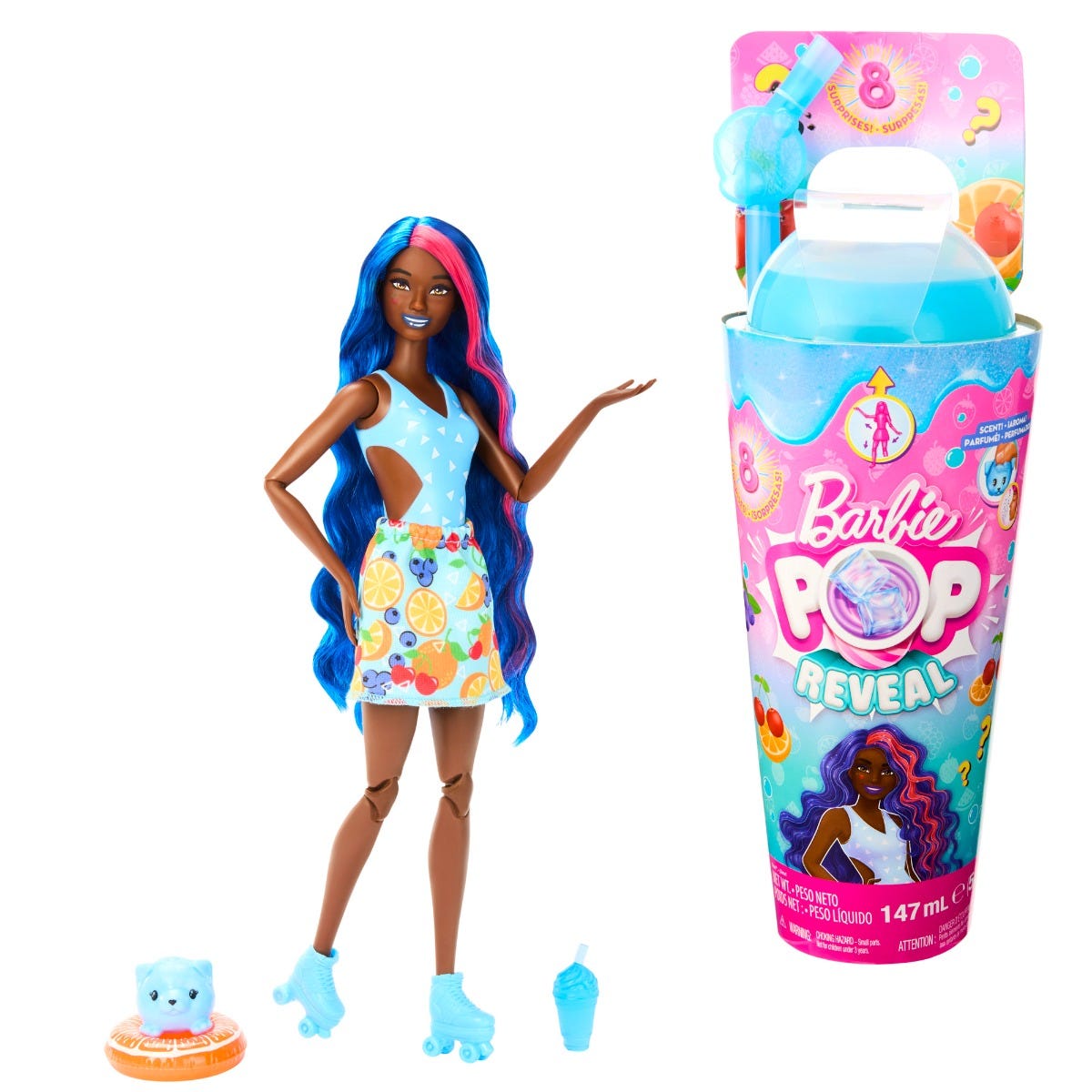 Barbie Pop! Reveal Fruit Series Fruit Punch Scented Doll