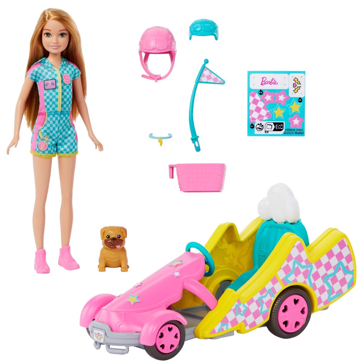 Barbie Stacie Go-Kart Vehicle And Doll