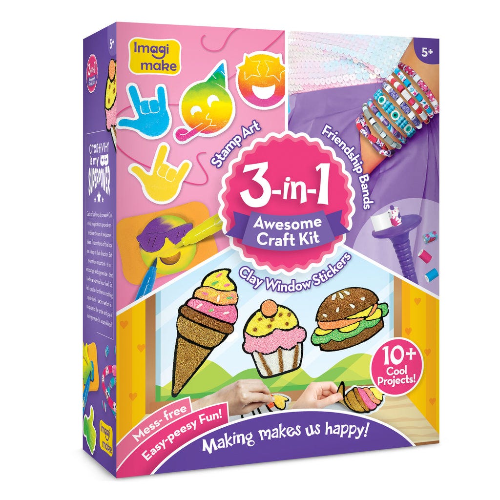 3 In 1 Awesome Craft Kit