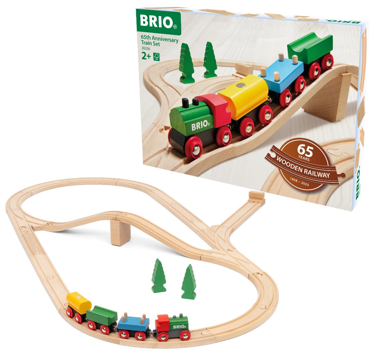 Hamleys wooden train hotsell