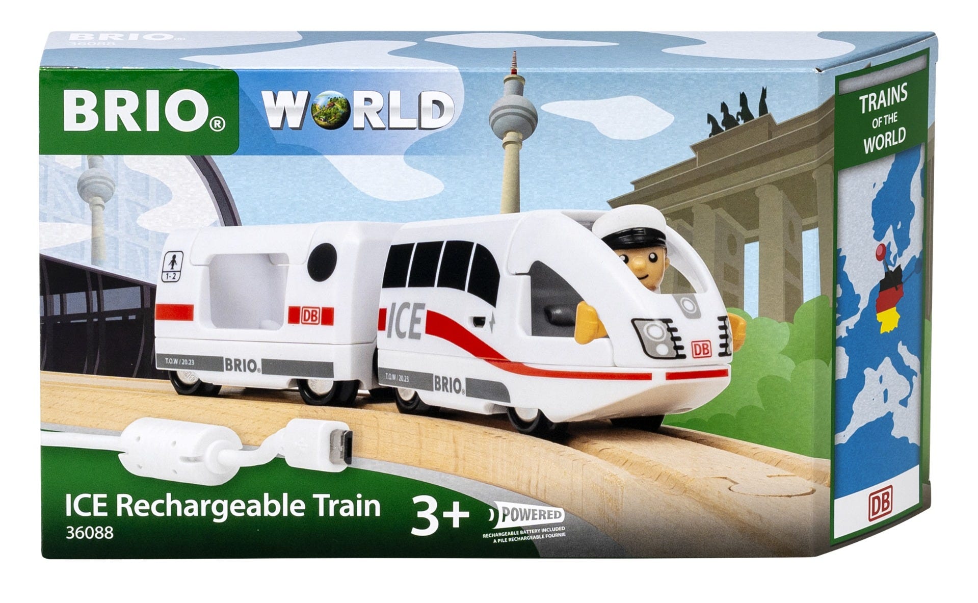 Brio World Trains Of The World Ice Rechargeable Train