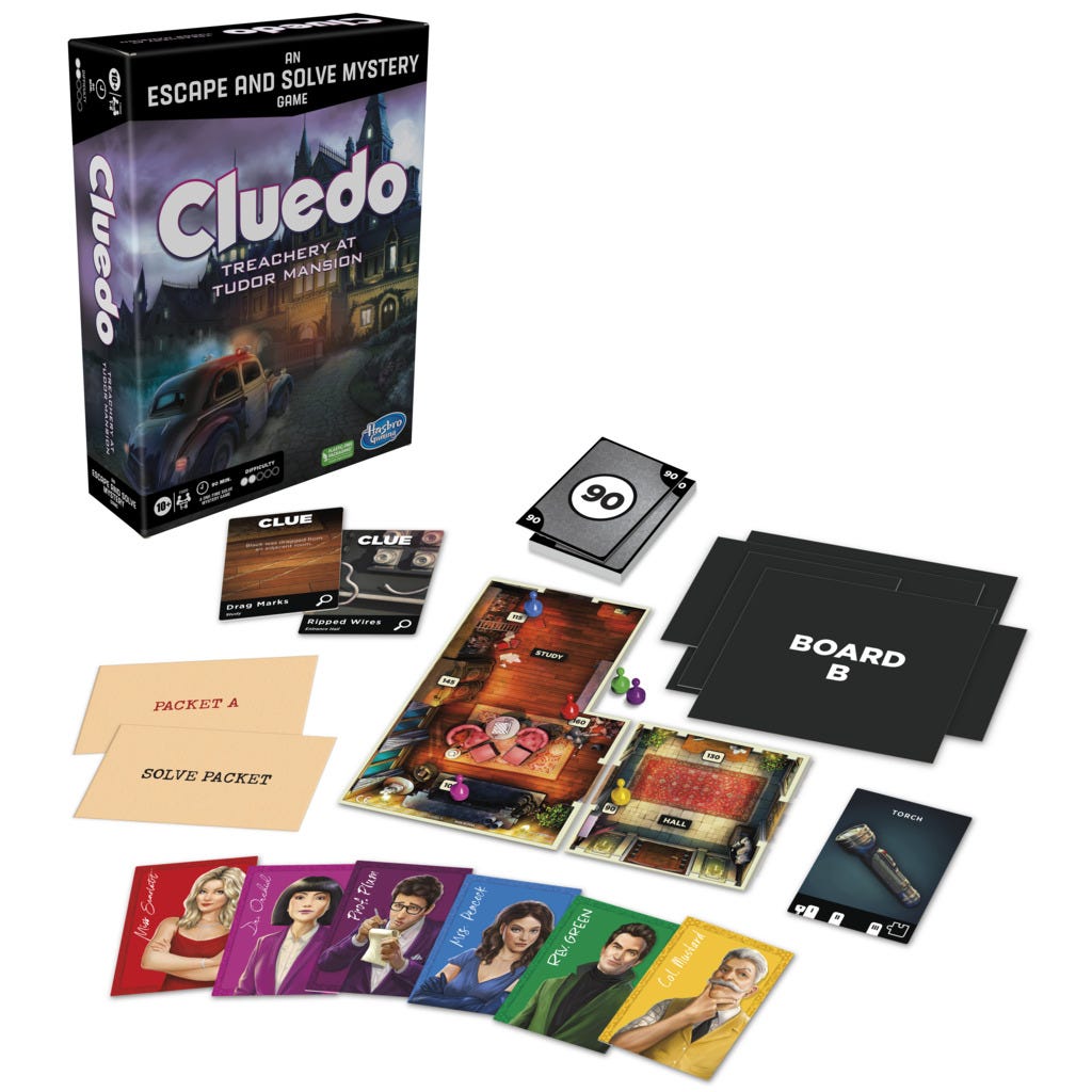 Cluedo Treachery At Tudor Mansion