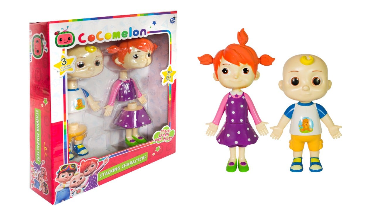 Cocomelon Stacking Character Set